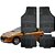 Jogo de Tapete Automotivo Carpete Borracha Completo Peugeot 207 Hatch - Imagem 1