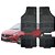 Jogo de Tapete Automotivo Carpete Preto Borracha Completo Fiat Argo - Imagem 1