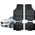 Jogo de Tapete Automotivo Carpete Preto Borracha Completo BMW 120i - Imagem 1