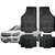 Jogo de Tapete Automotivo Carpete Borracha Completo Chevrolet Cobalt - Imagem 1