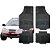 Jogo Tapete Automotivo Carpete Borracha Completo Picape Ford Courier - Imagem 1