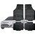 Jogo de Tapete Automotivo Carpete Borracha Completo Ford Fiesta Sedan - Imagem 1