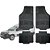 Jogo de Tapete Automotivo Carpete Preto Borracha Completo Fiat Fiorino - Imagem 1