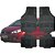 Jogo de Tapete Automotivo Carpete Preto Borracha Completo Fiat Idea - Imagem 1