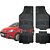 Jogo de Tapete Automotivo Carpete Preto Borracha Completo Fiat Palio - Imagem 1