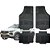 Jogo de Tapete Automotivo Carpete Preto Borracha Completo Fiat Pulse - Imagem 1