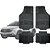Jogo de Tapete Automotivo Carpete Preto Borracha Completo Fiat Toro - Imagem 1
