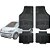 Jogo Tapete Automotivo Carpete Preto Borracha Completo Volkswagem UP - Imagem 1