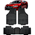 Jogo Tapete Automotivo 5 Peça Borracha PVC Com Tunel Mitsubishi Lancer - Imagem 1
