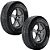 Par de Pneus 245/70 R 16 111T ContiCrossContact LX2 Continental - Imagem 1