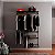 Closet Modular 1,20m - Mod 01 Aramadas - Imagem 1