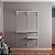 Closet Modular 1,20m - Mod 02 MDF - Imagem 5