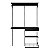 Closet Modular 1,20m - Mod 03 MDF - Imagem 4