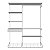 Closet Modular 1,50m - Mod 05 MDF - Imagem 6
