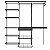 Closet Modular 1,80m - Mod 05 Aramadas - Imagem 4