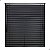 Persiana Horizontal - Com Controle de Luminosidade - Preto - Imagem 1