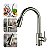 Torneira Gourmet Monocomando Pull Down Jato Duplo Aço Inox para Bancada Cozinha - Imagem 7