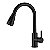 Torneira Gourmet Monocomando Pull Down Jato Duplo Aço Inox para Bancada Cozinha - Imagem 1