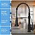 Torneira Gourmet Misturador Monocomando Duplo Jato Ducha Spray para Bancada Cozinha - Imagem 4