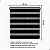 Persiana Double Vision - Translucida 5% - Preto - Imagem 6