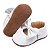 Calçado Moccs Infantil Feminino em Couro Cor Branco - Modelo 3301 | Bili Bilu - Imagem 4