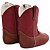 Bota Texana Infantil Unissex em Couro Cor Vermelho - Modelo 1315 | Bili Bilu - Imagem 3