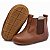 Botina Infantil Unissex em Couro Cor Wisky Cano Curto - Modelo 1605 | Bili Bilu - Imagem 3