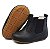 Botina Infantil Unissex em Couro Cor Preto Cano Curto - Modelo 1606 | Bili Bilu - Imagem 3