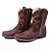 Bota Texana Infantil Unissex em Couro Cor Café - Modelo 5018 | Bili Bilu - Imagem 1