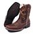 Bota Texana Infantil Unissex em Couro Cor Café - Modelo 5018 | Bili Bilu - Imagem 4