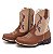 Bota Texana Infantil Unissex em Couro Cor Wisky e Neblina - Modelo 5016 | Bili Bilu - Imagem 1