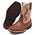 Bota Texana Infantil Unissex em Couro Cor Wisky e Neblina - Modelo 5016 | Bili Bilu - Imagem 4