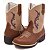 Bota Texana Infantil Unissex em Couro Cor Wisky e Neblina - Modelo 5016 | Bili Bilu - Imagem 3