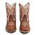 Bota Texana Infantil Unissex em Couro Cor Wisky e Neblina - Modelo 5016 | Bili Bilu - Imagem 2