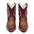 Bota Texana Infantil Feminina em Couro Cor Wisky e Bordô - Modelo 5015 | Bili Bilu - Imagem 2
