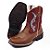 Bota Texana Infantil Feminina em Couro Cor Wisky e Bordô - Modelo 5015 | Bili Bilu - Imagem 4