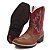 Bota Texana Infantil Feminina em Couro Cor Wisky e Vermelho - Modelo 5009 | Bili Bilu - Imagem 4