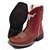 Bota Texana Infantil Unissex em Couro Cor Telha e Vermelho - Modelo 5005 | Bili Bilu - Imagem 4