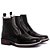 Botina Infantil Unissex em Couro Cor Preto - Modelo 6003 | Bili Bilu - Imagem 1