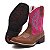Bota Texana Infantil Feminina em Couro Cor Wisky e Pink - Modelo 5008 | Bili Bilu - Imagem 4