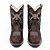 Bota Texana Infantil Feminina em Couro Cor Brown - Modelo 5017 | Bili Bilu - Imagem 2