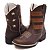 Bota Texana Infantil Unissex em Couro Cor Café e Mel - Modelo 5002 | Bili Bilu - Imagem 3