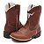 Bota Texana Infantil Unissex em Couro Cor Havana - Modelo 5003 | Bili Bilu - Imagem 3