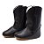 Bota Texana Infantil Unissex em Couro Cor Preto - Modelo 1202 | Bili Bilu - Imagem 1