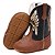 Bota Texana Infantil Unissex em Couro Cor Wisky e Preto - Modelo 1318 | Bili Bilu - Imagem 3