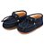 Calçado Moccs Infantil Unissex em Couro Cor Azul - Modelo 3403 | Bili Bilu - Imagem 1