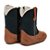 Bota Texana Infantil Unissex em Couro Cor Petróleo - Modelo 1314 | Bili Bilu - Imagem 3