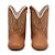 Bota Texana Infantil Unissex em Couro Cor Âmbar  - Modelo 1322 | Bili Bilu - Imagem 2