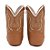 Bota Texana Infantil Unissex em Couro Cor Âmbar  - Modelo 1322 | Bili Bilu - Imagem 4