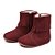 Bota Infantil Feminina em Couro com Franja Cor Marsala Cano Curto - Modelo 1814 | Bili Bilu - Imagem 1